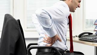 Correcting posture can help alleviate back pain. Correcting posture can help alleviate back pain.