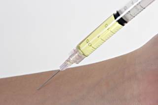Trigger point injection with lidocaine and hyaluronidase works more quickly on day one. Trigger point injection with lidocaine and hyaluronidase works more quickly on day one.