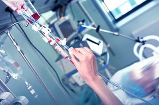 Protocols allowing for efficient delivery of red blood cells and fresh frozen plasma in combat may increase survival. Protocols allowing for efficient delivery of red blood cells and fresh frozen plasma in combat may increase survival.
