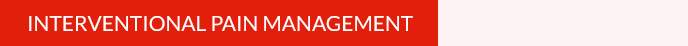 Interventional Pain Management