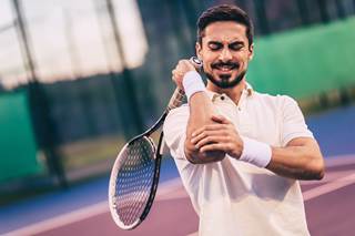 At best, all treatments provide only small pain relief for tennis elbow. At best, all treatments provide only small pain relief for tennis elbow.